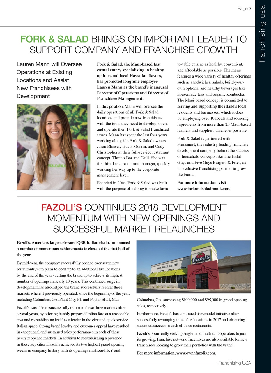 Franchising USA Preview Pages