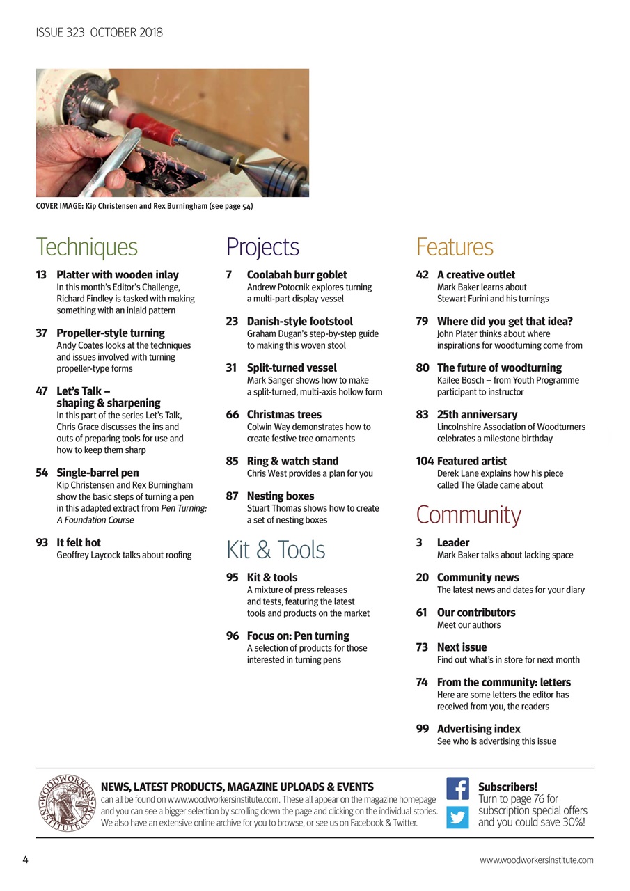 Woodturning Preview Pages