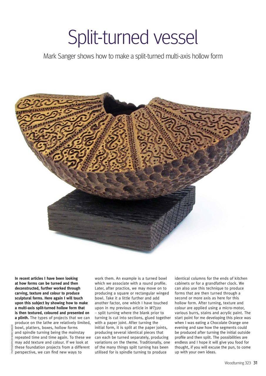 Woodturning Preview Pages