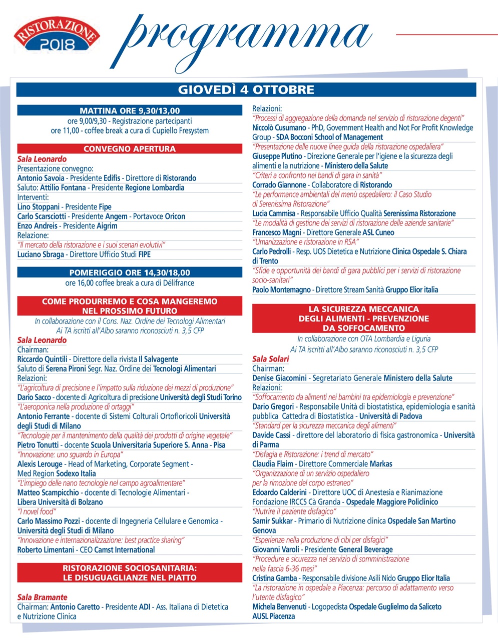 Ristorando Preview Pages