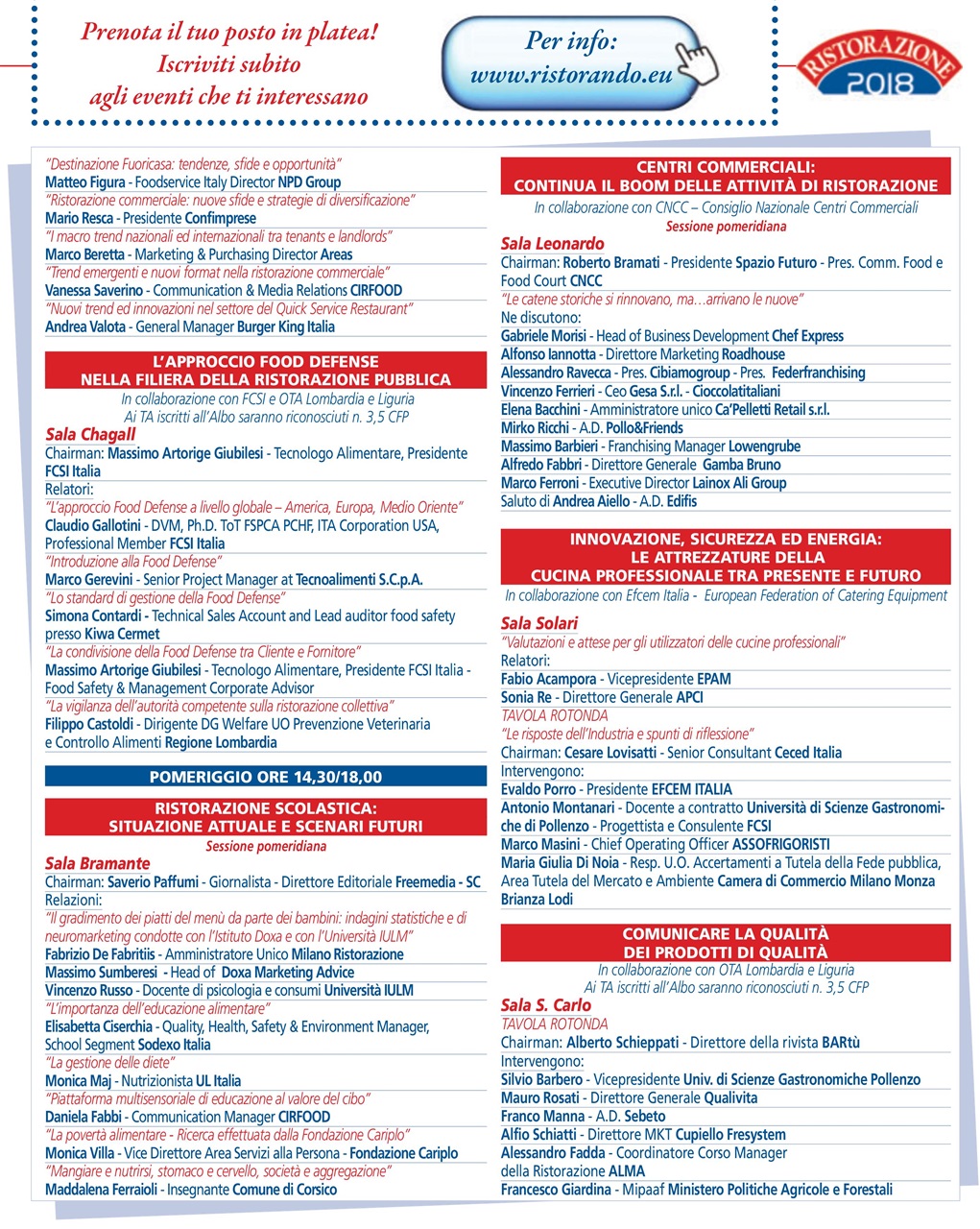 Ristorando Preview Pages