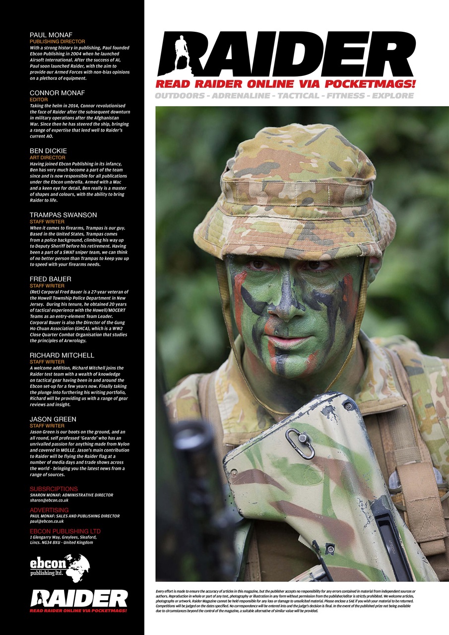 Raider Preview Pages