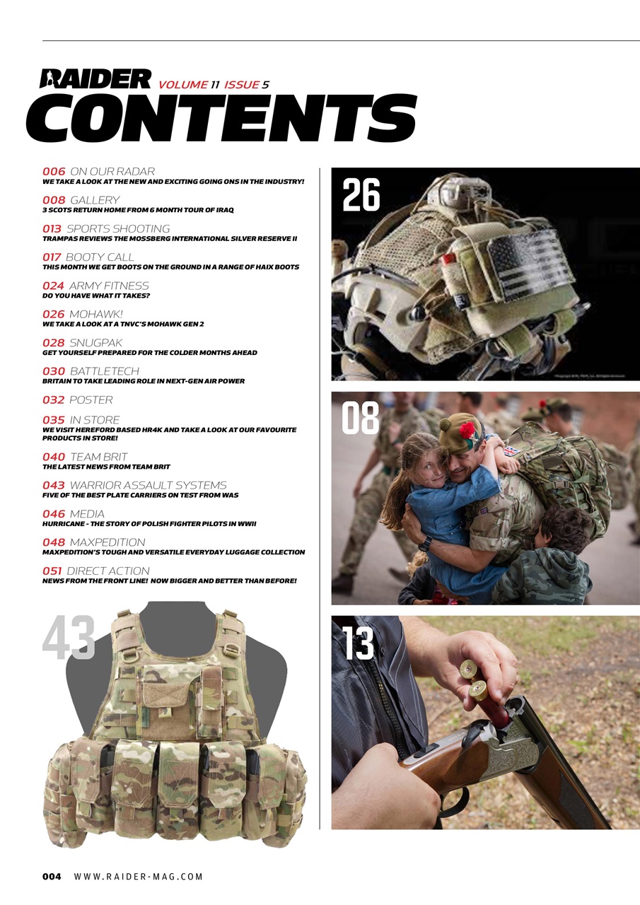 Raider Preview Pages