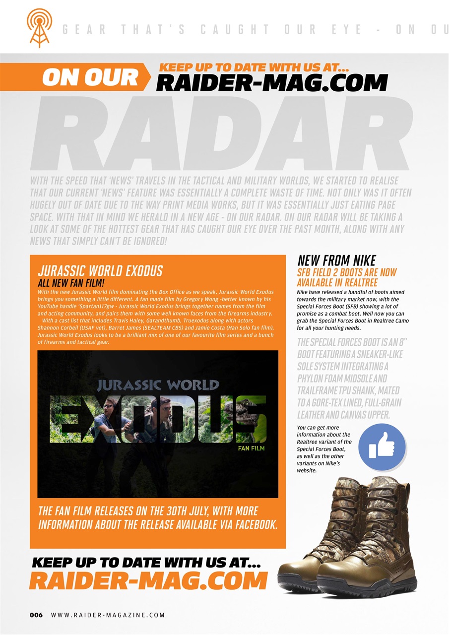 Raider Preview Pages