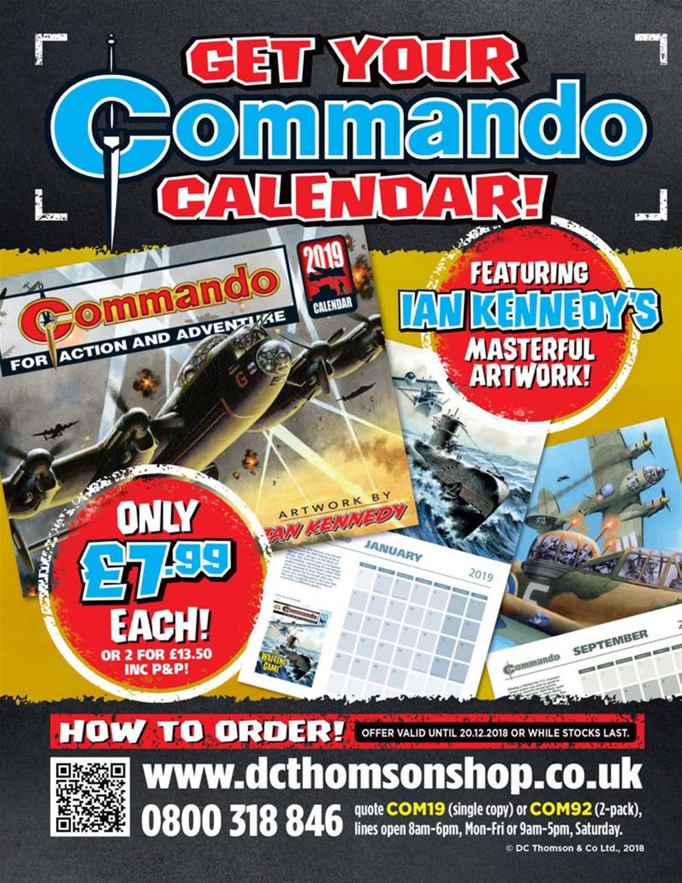Commando Preview Pages
