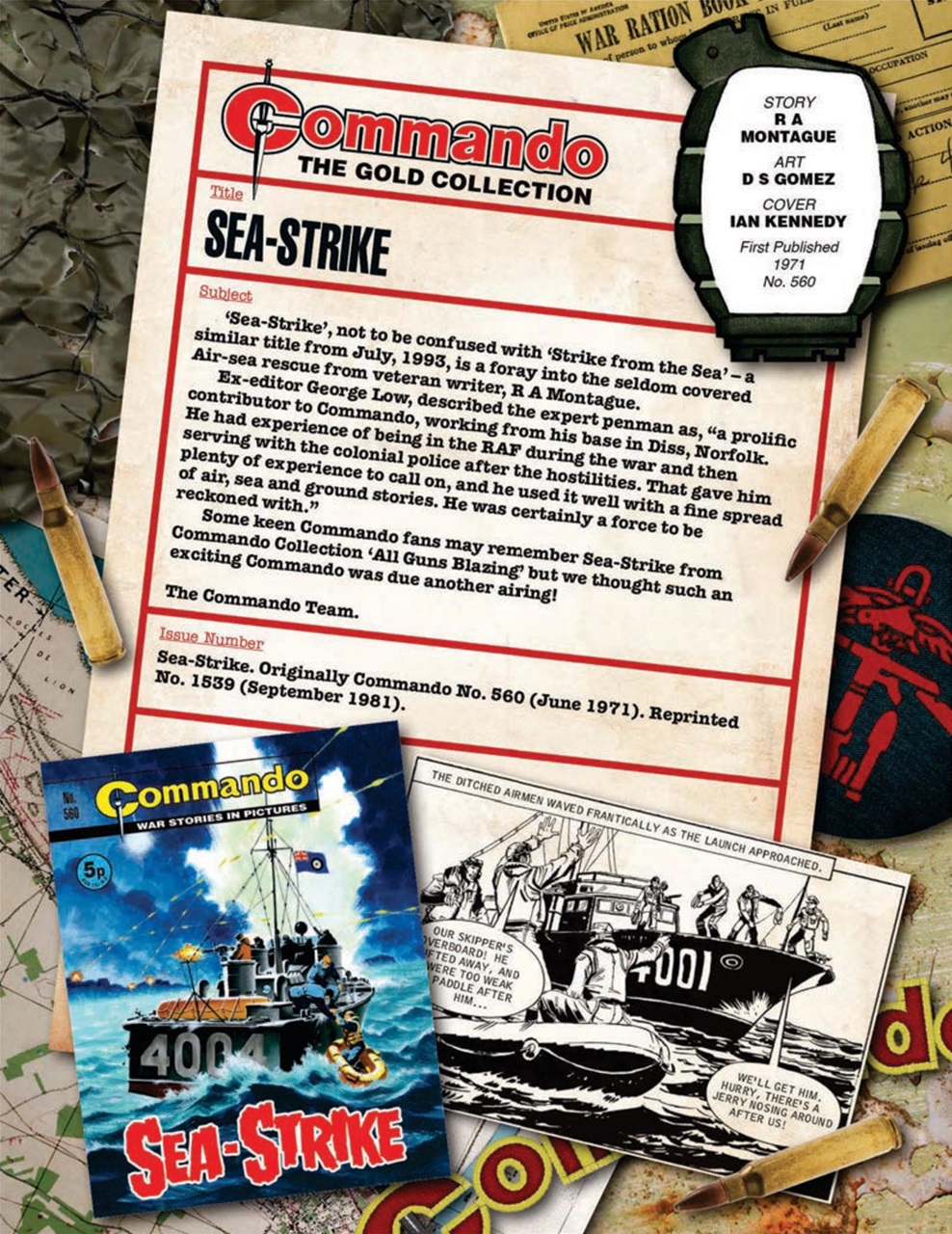 Commando Preview Pages