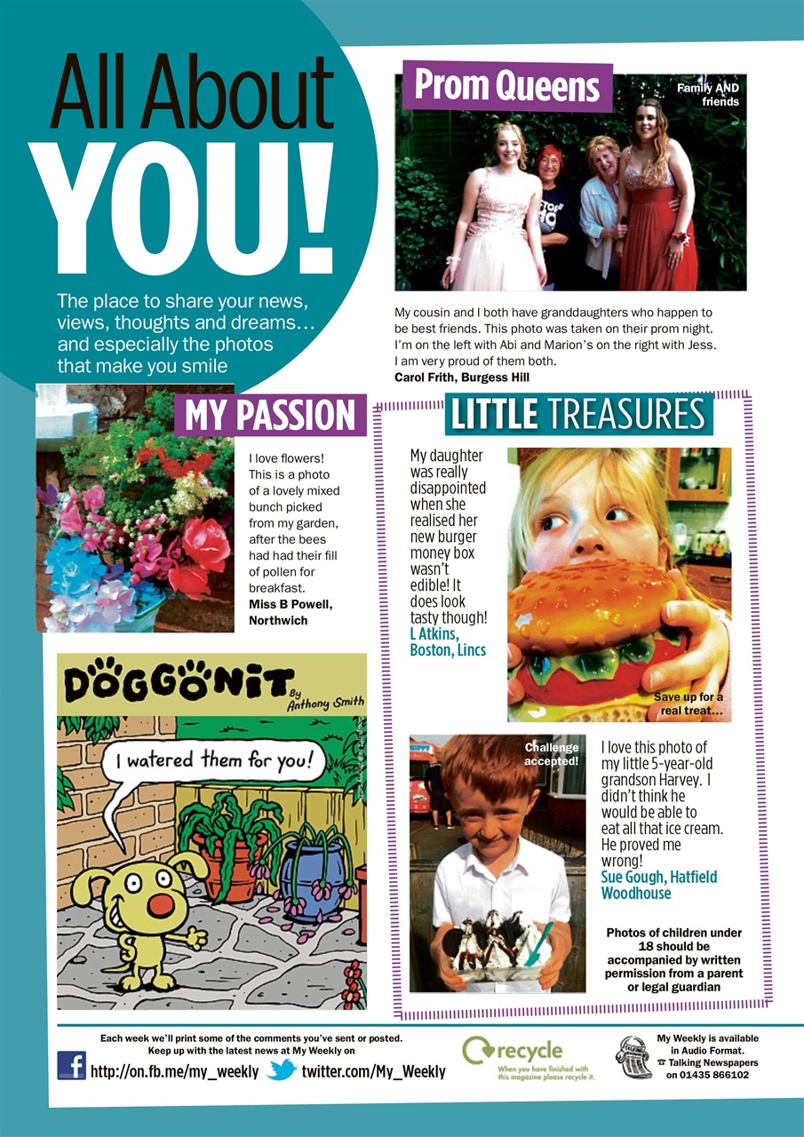 My Weekly Preview Pages