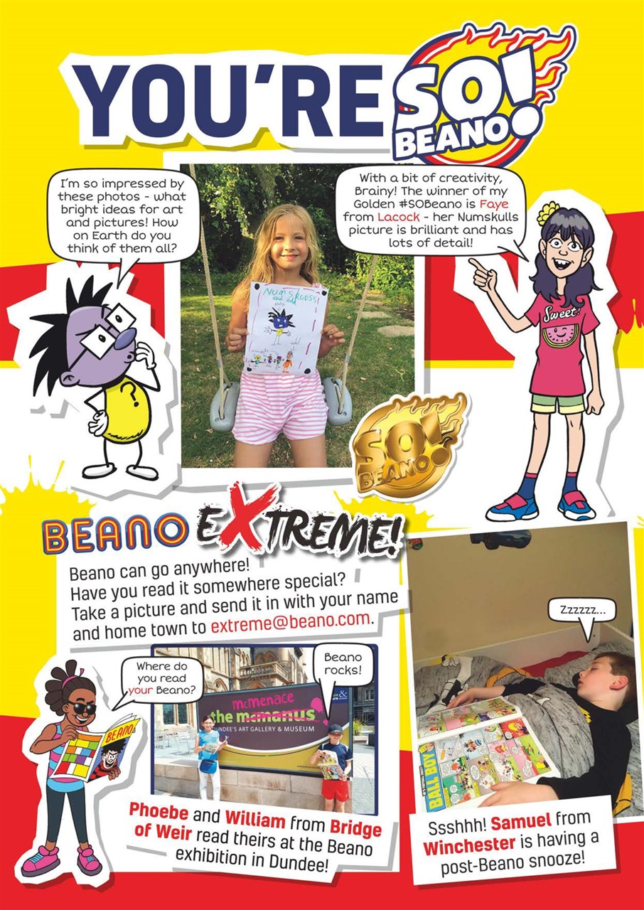 Beano Preview Pages