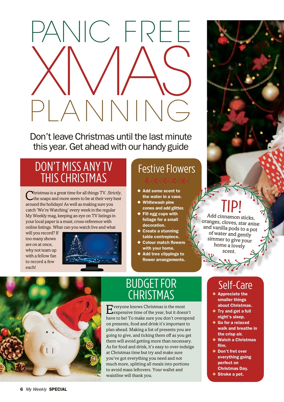 My Weekly Special Preview Pages