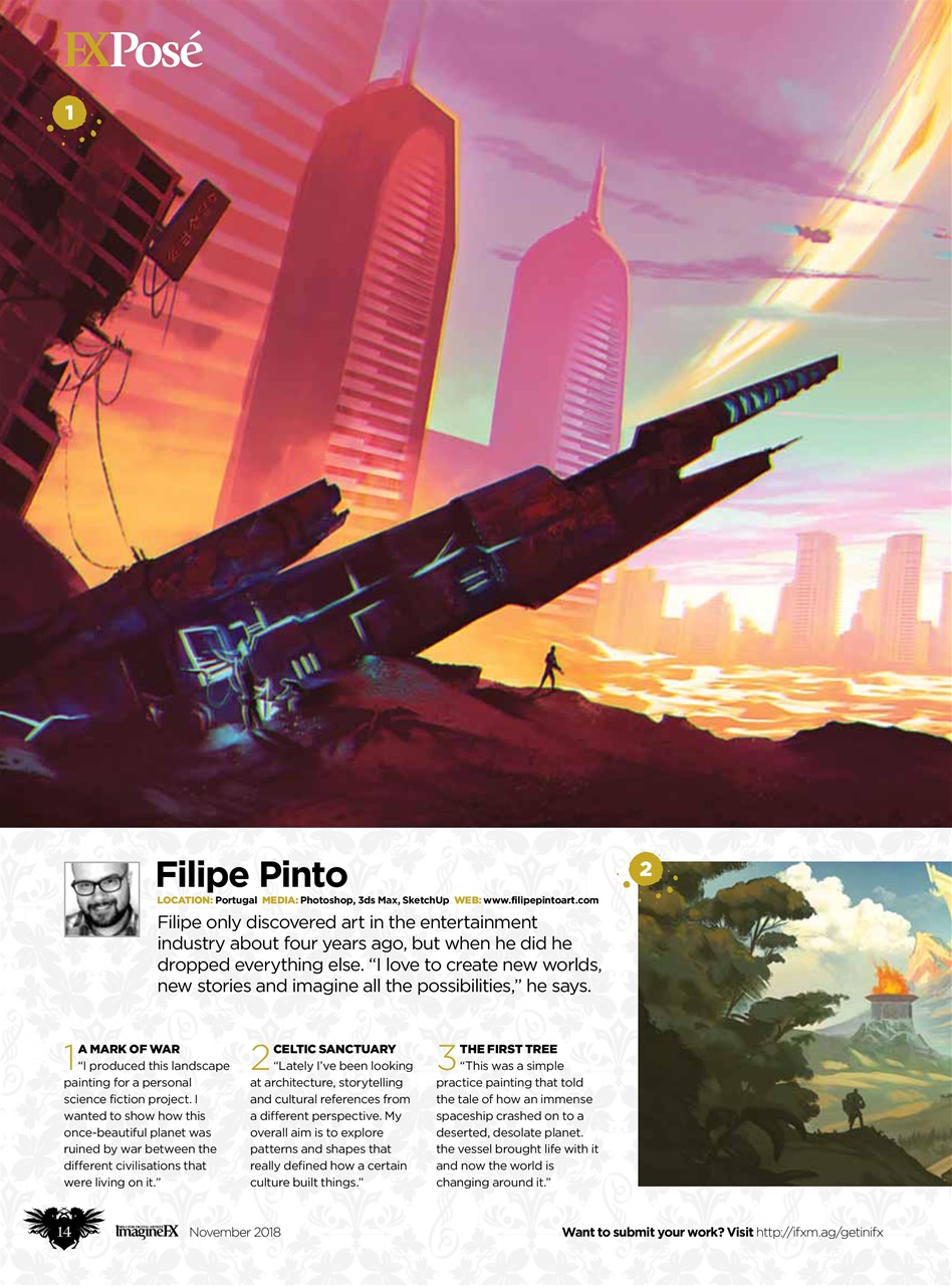 ImagineFX Preview Pages