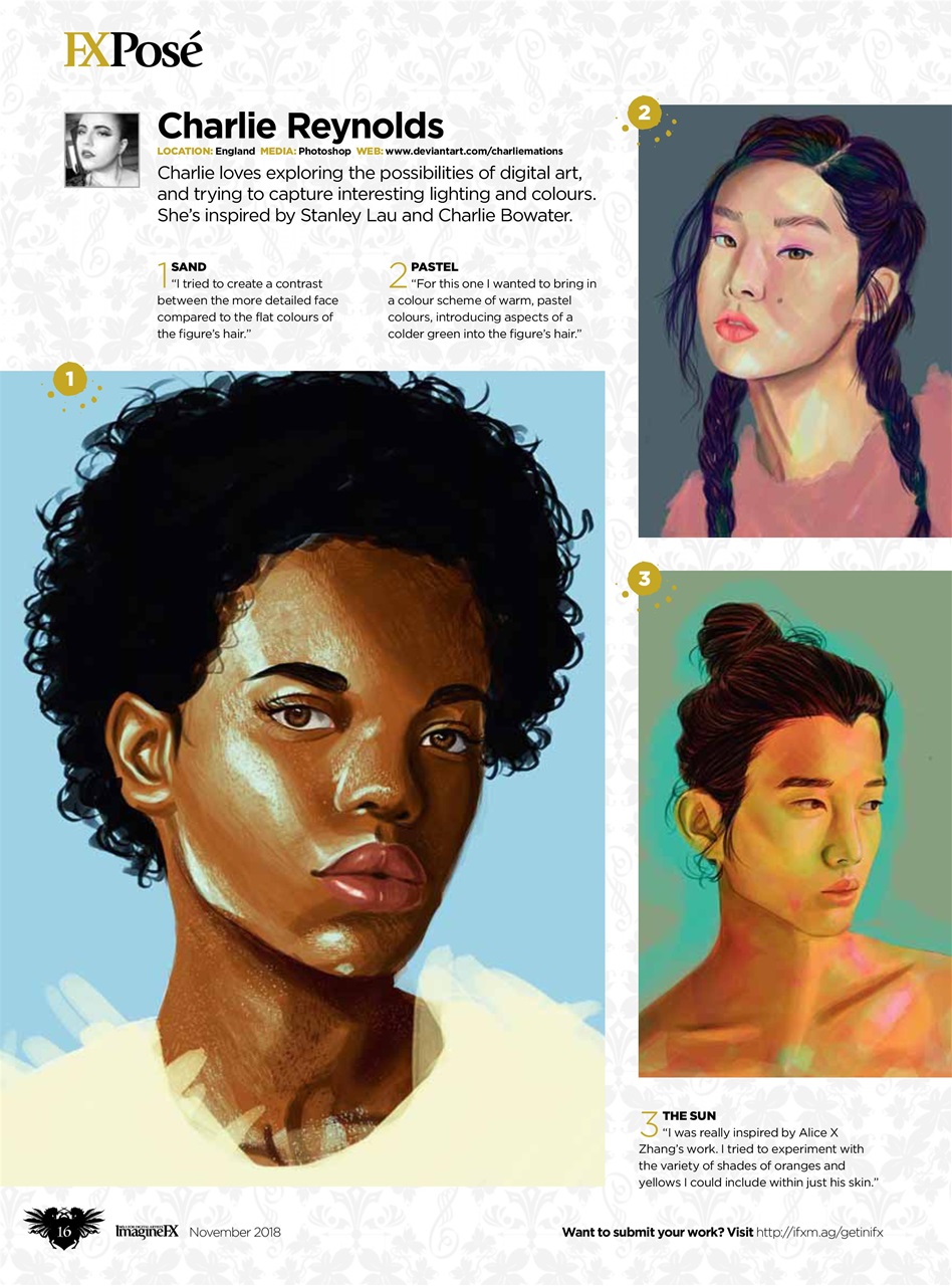 ImagineFX Preview Pages