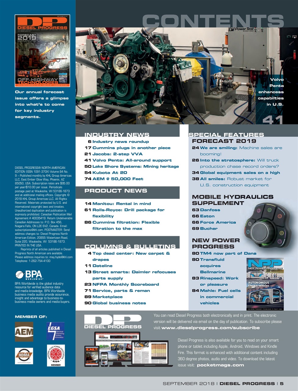 Power Progress Preview Pages