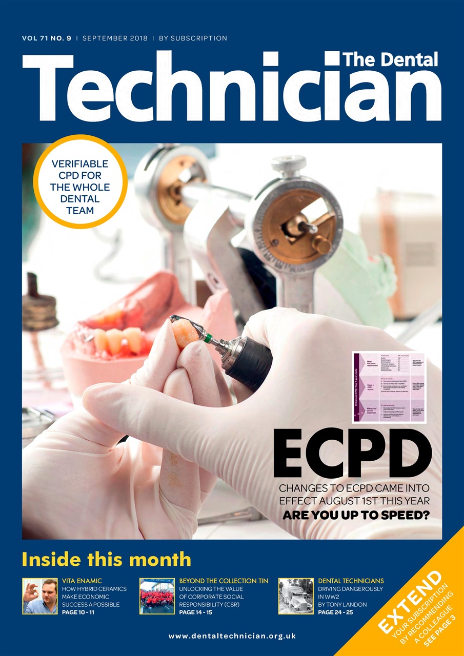 The Dental Technician Magazine Preview Pages