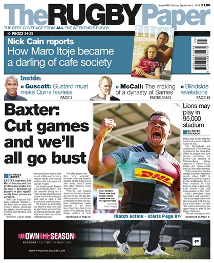 The Rugby Paper issue 