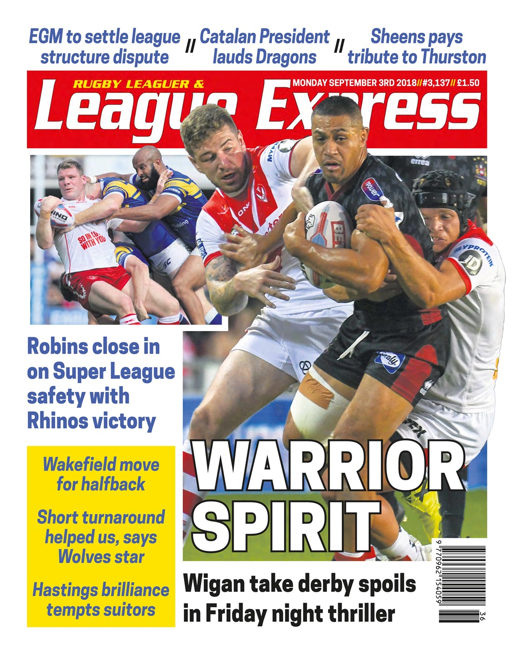 League Express Preview Pages