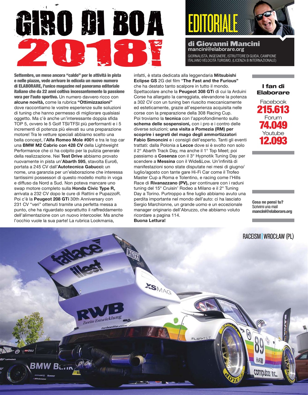 Elaborare GT Tuning Preview Pages