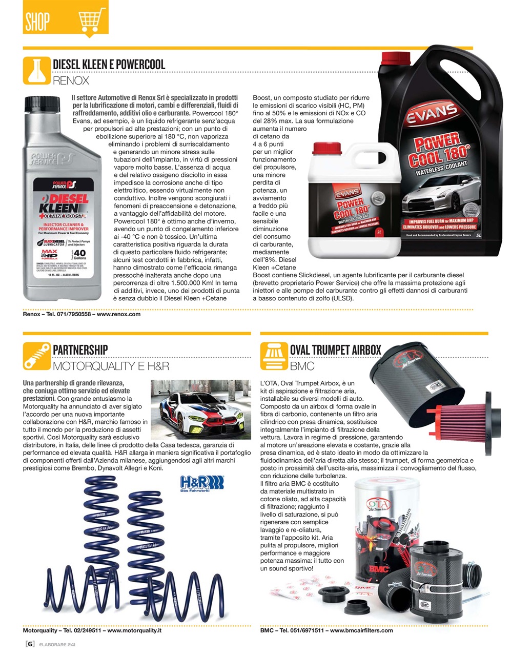 Elaborare GT Tuning Preview Pages