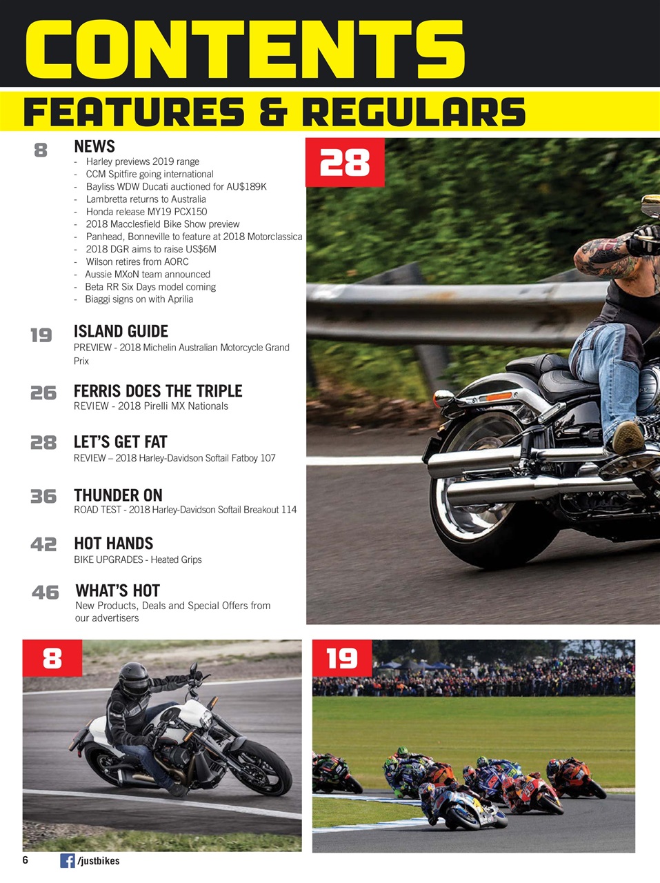 JUST BIKES Preview Pages