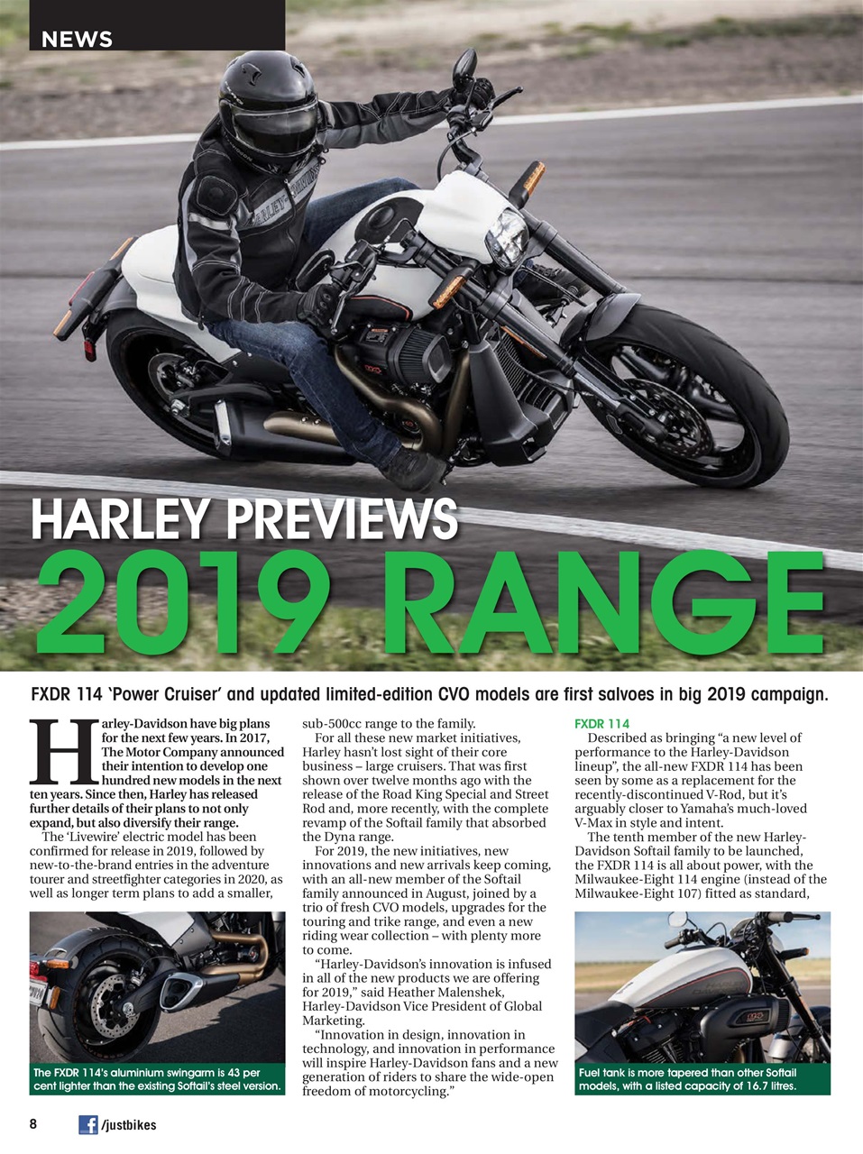 JUST BIKES Preview Pages