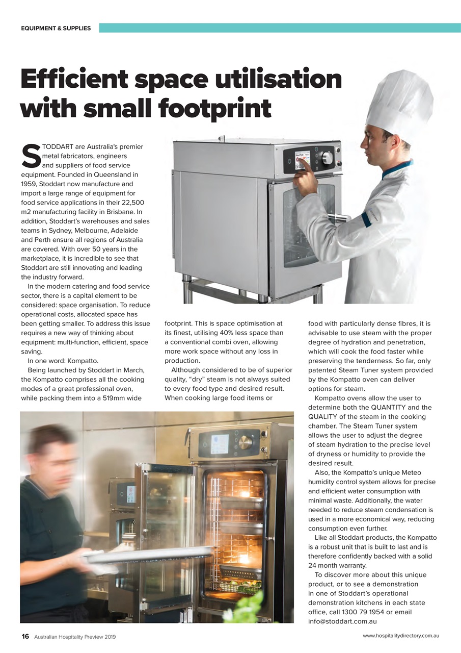Australian Hospitality Directory Preview Pages