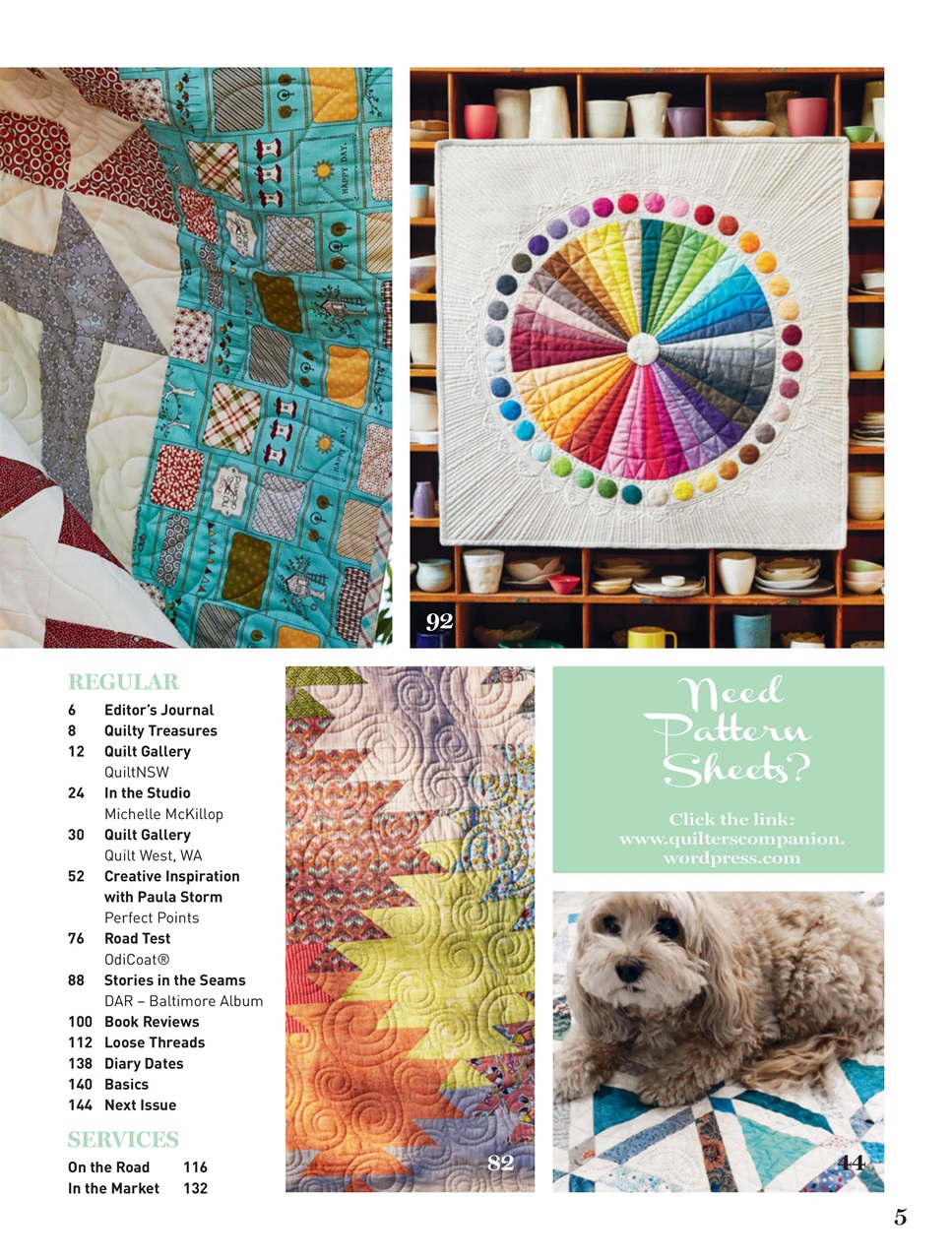 Quilters Companion Preview Pages