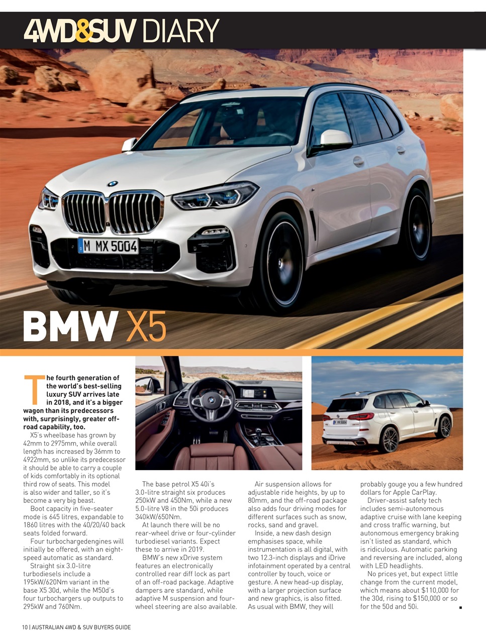 Australian 4WD and SUV Buyers Guide Preview Pages