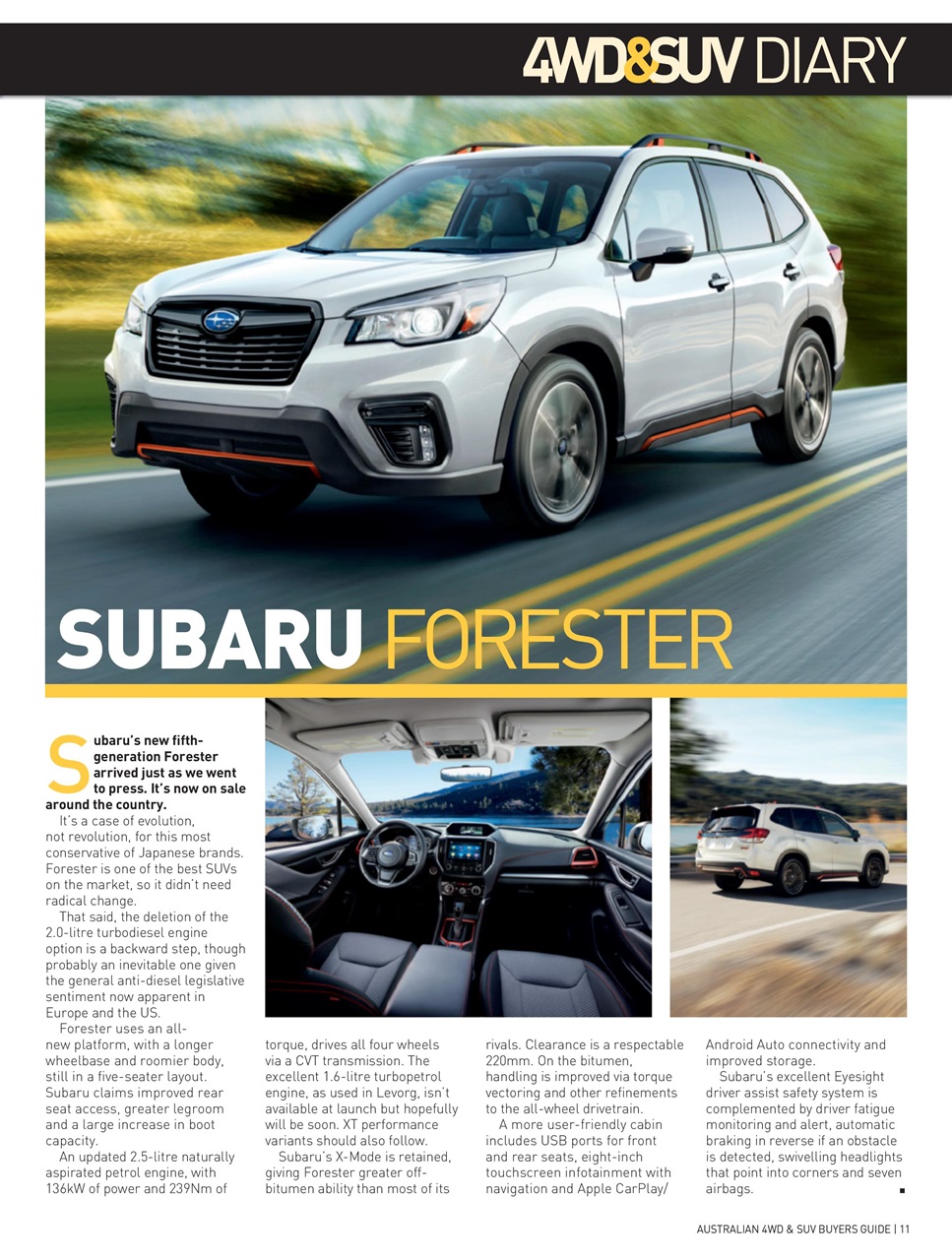 Australian 4WD and SUV Buyers Guide Preview Pages