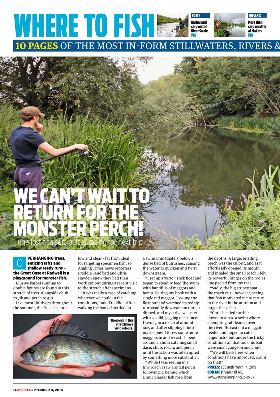 Angling Times Preview Pages