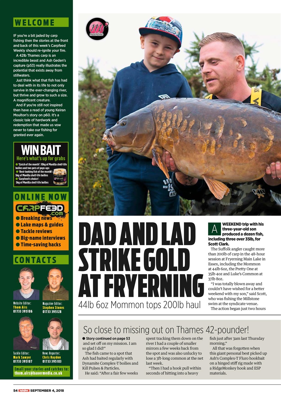 Angling Times Preview Pages