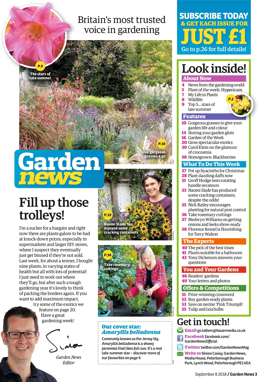 Garden News Preview Pages