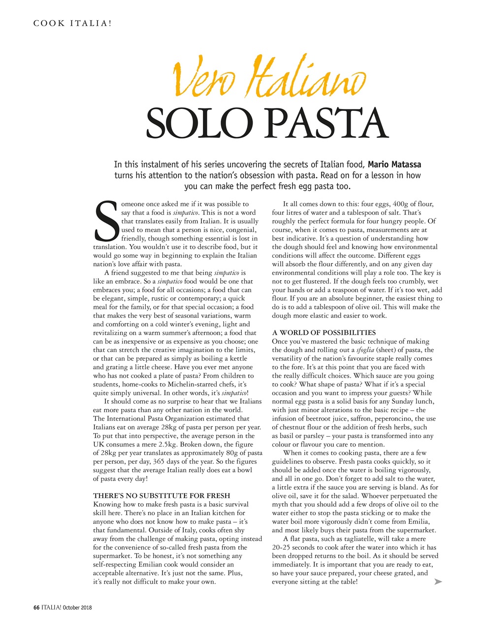 Italia! Preview Pages