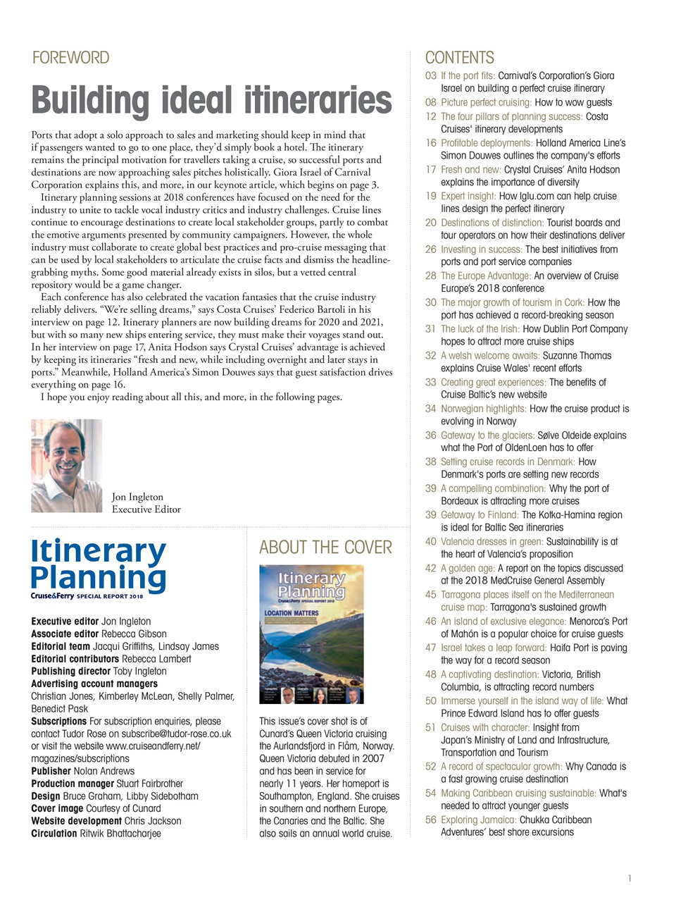 Cruise & Ferry Preview Pages