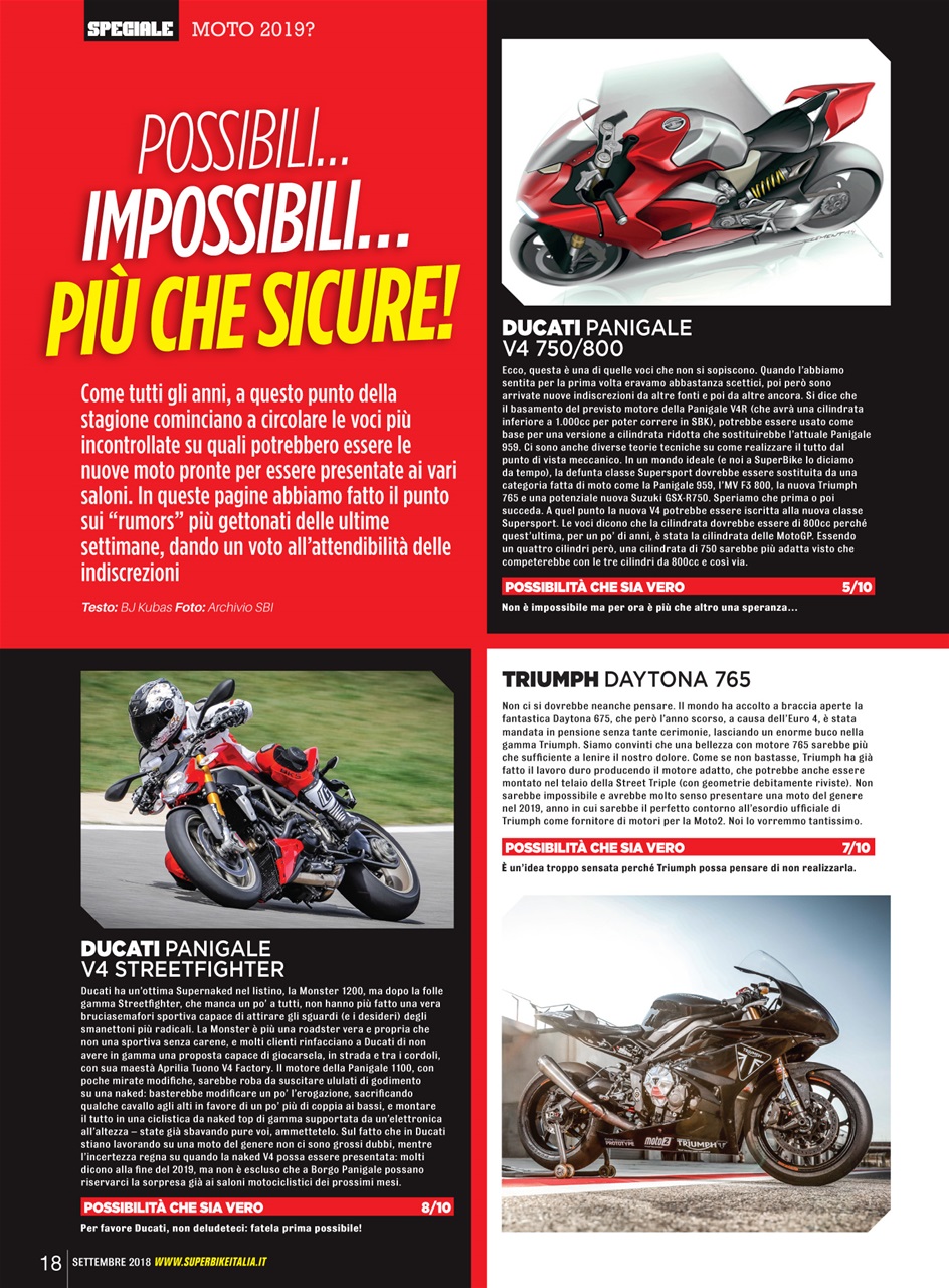 Superbike Italia Preview Pages
