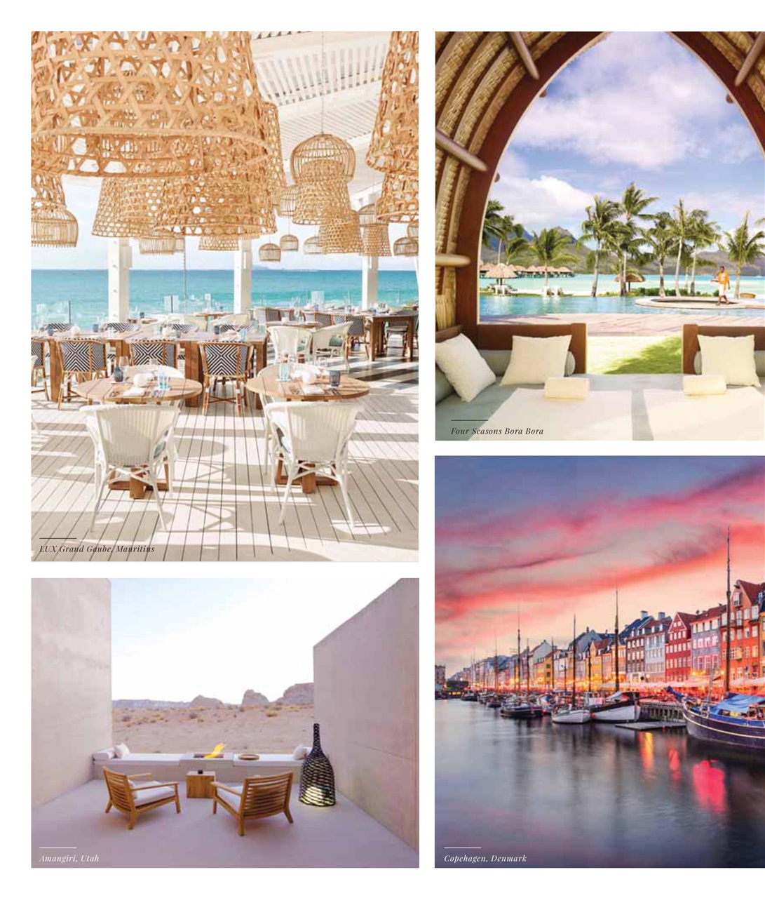 Luxury Travel Preview Pages