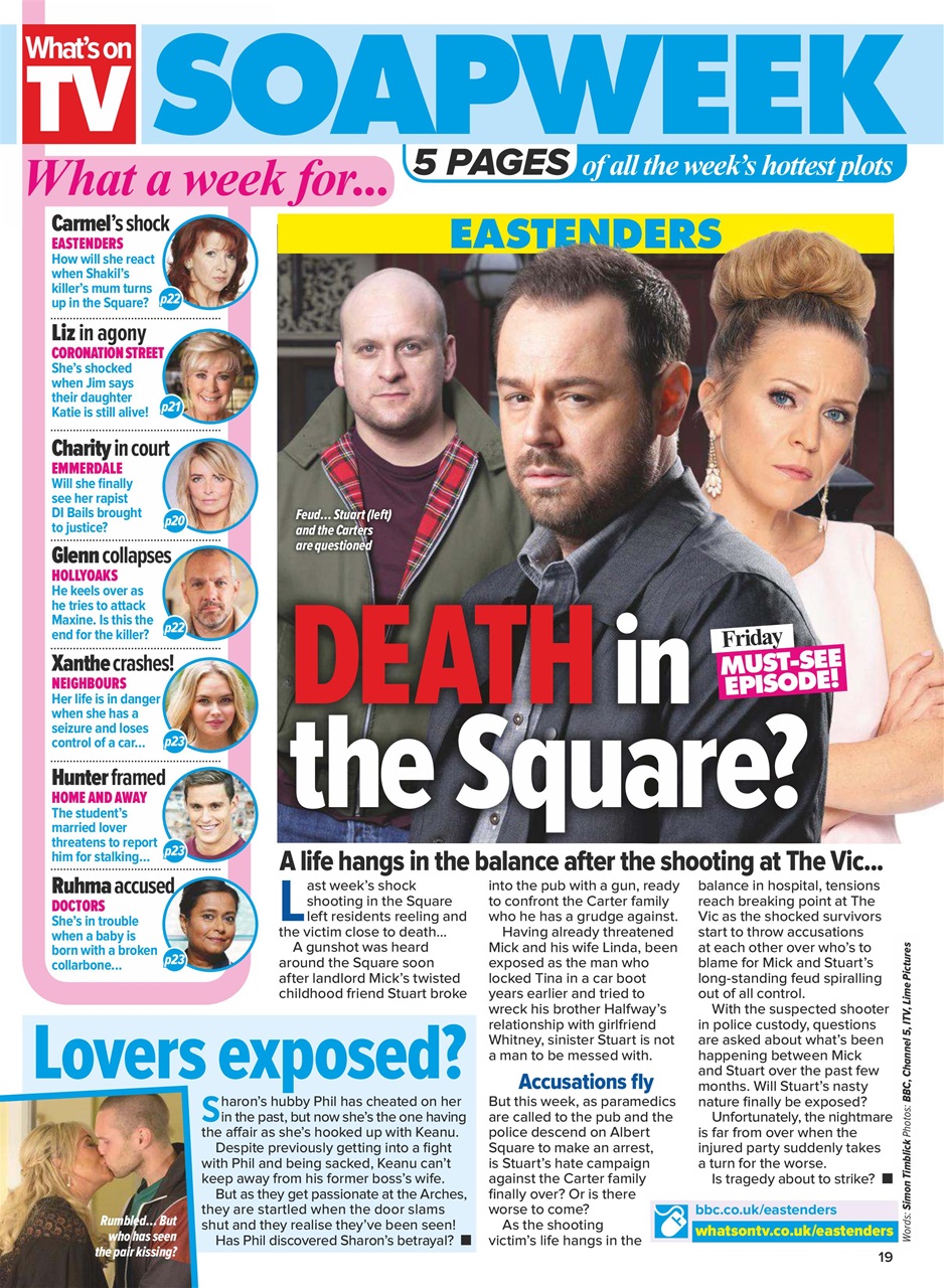 What's on TV Preview Pages