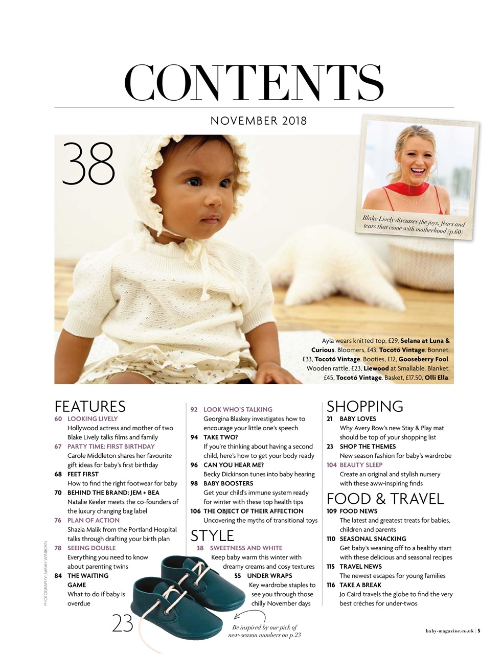 Baby Magazine Preview Pages