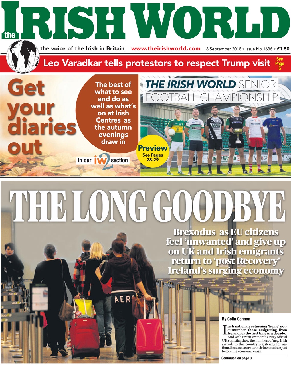 Irish World Preview Pages