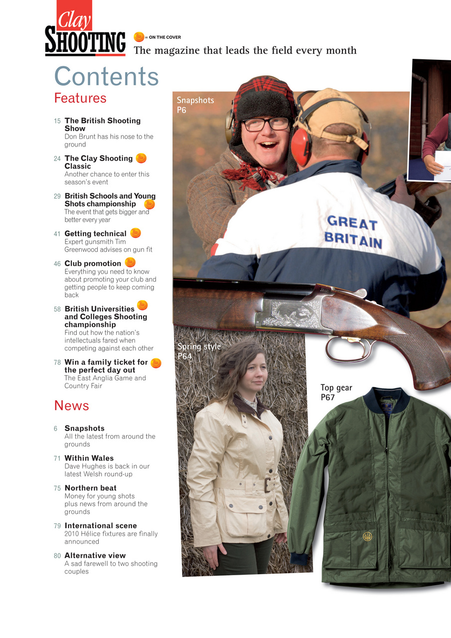 Clay Shooting Preview Pages