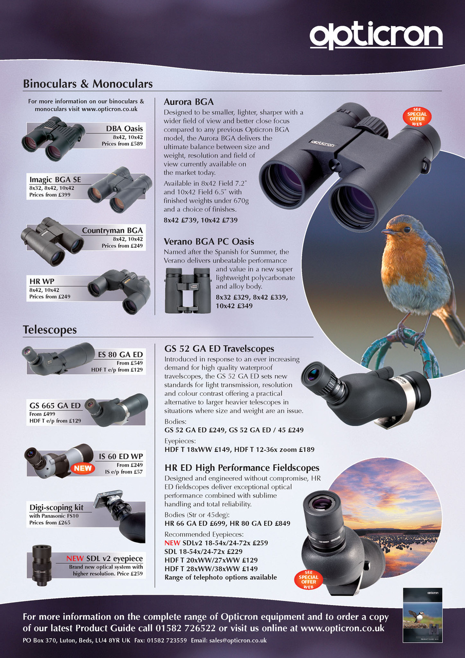 Birdwatch Magazine Preview Pages