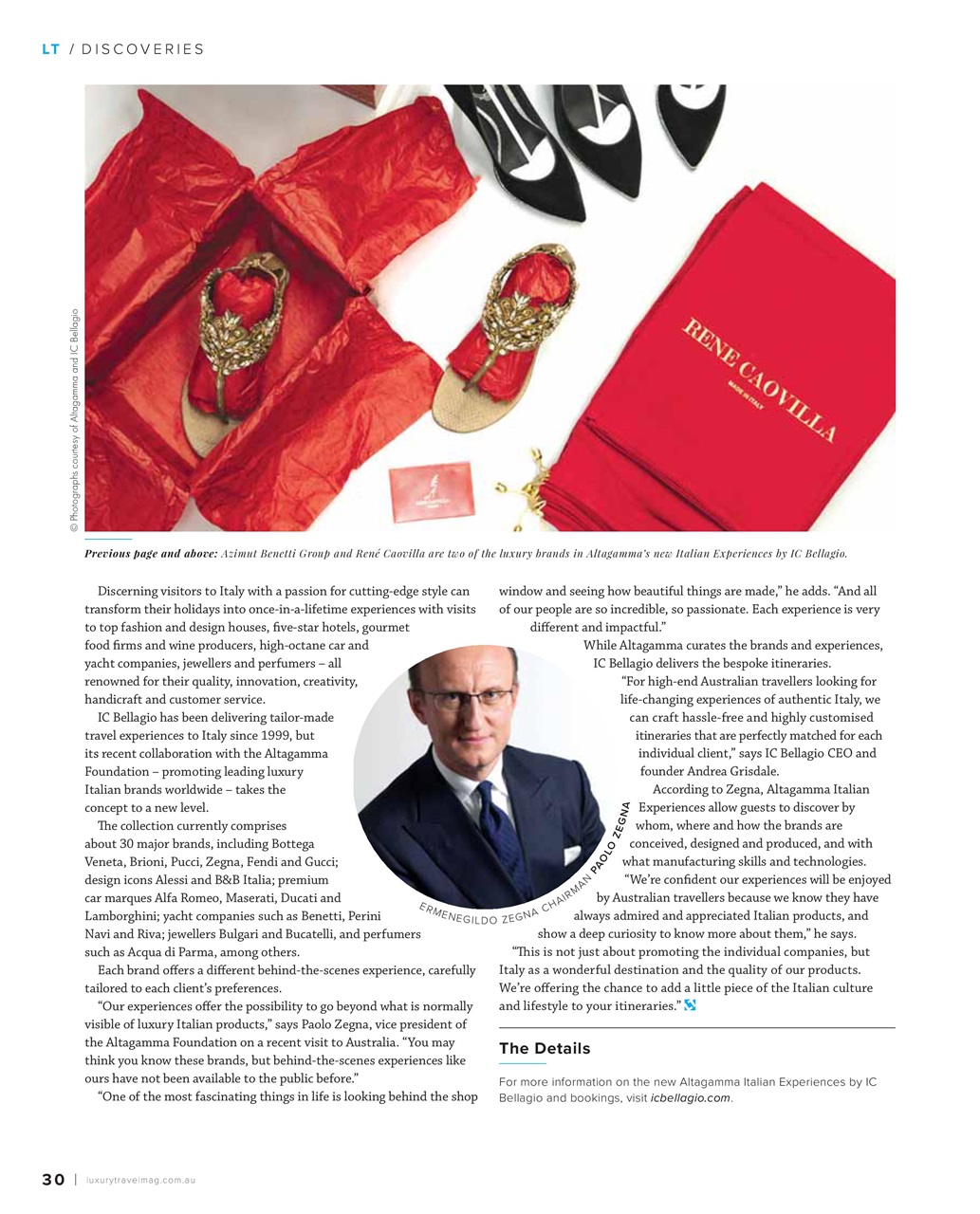 Luxury Travel Preview Pages