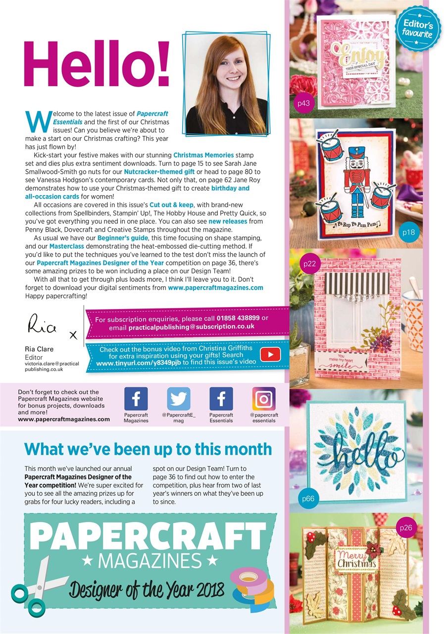 Papercraft Essentials Preview Pages