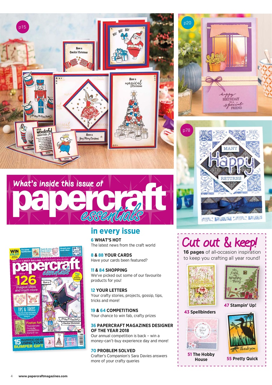 Papercraft Essentials Preview Pages