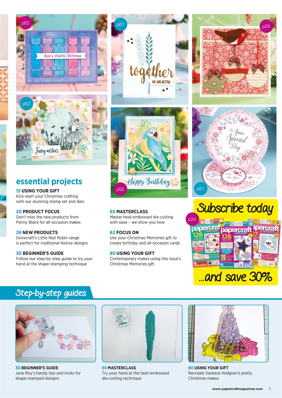Papercraft Essentials Preview Pages