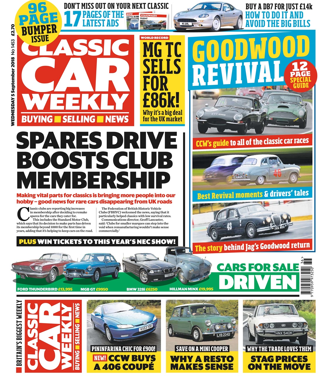 Classic Car Weekly Preview Pages