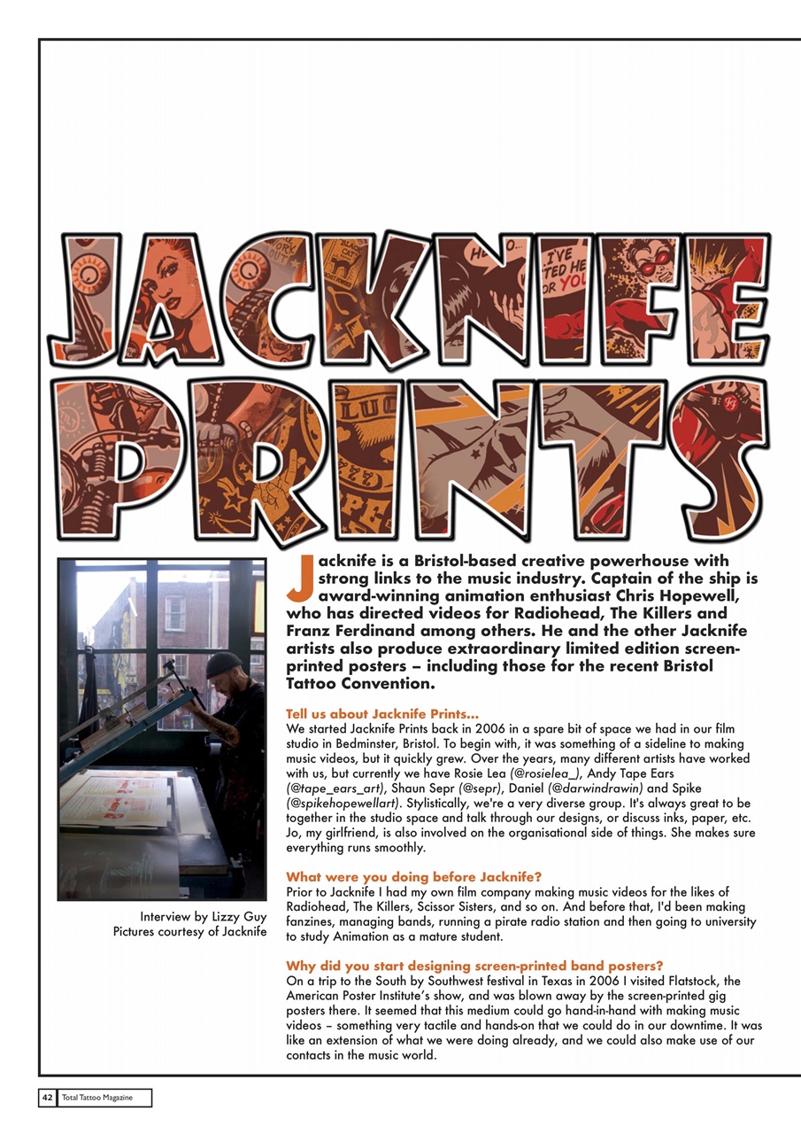 Total Tattoo Preview Pages