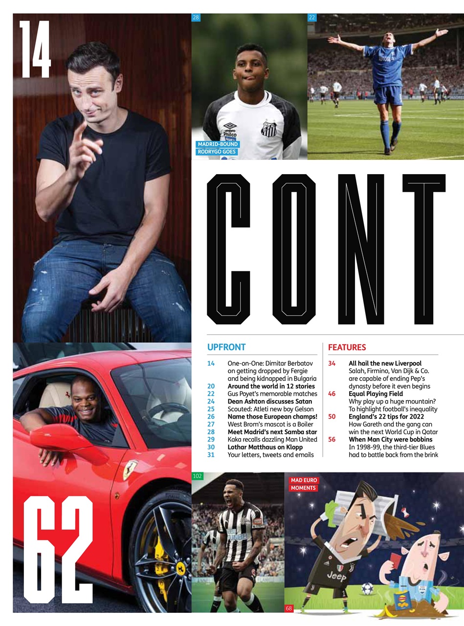 FourFourTwo Preview Pages