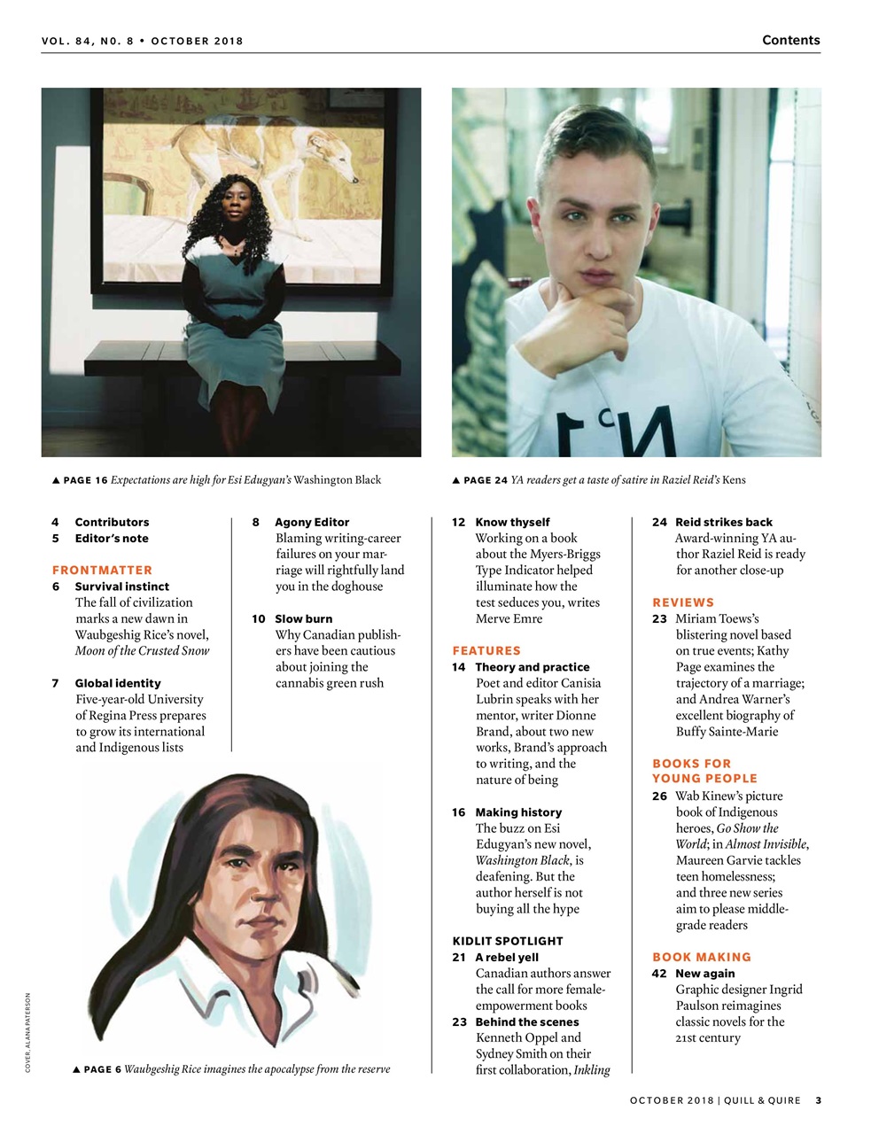 Quill & Quire Preview Pages