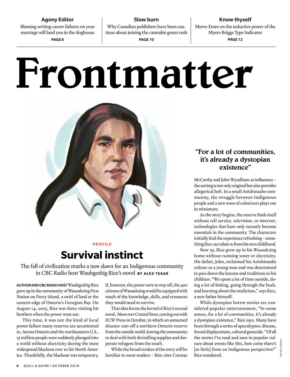 Quill & Quire Preview Pages