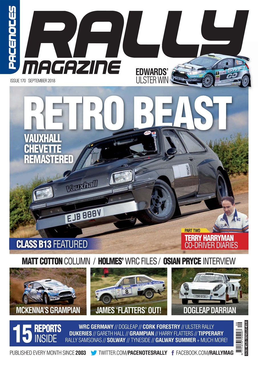 Pacenotes Rally magazine Preview Pages