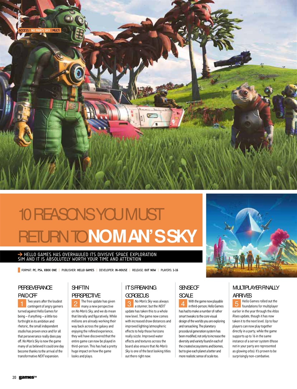 games (TM) Preview Pages